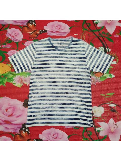 Other Designers Designer - Oil Cake x J.N.R.D Tokyo Japan Stripes Tee