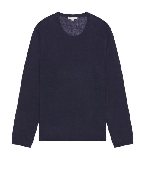 onia Kevin Crewneck Linen Sweater