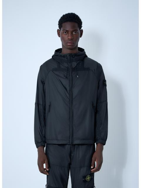 Stone Island Stone Island Men Hooded Logo Patch Jacket