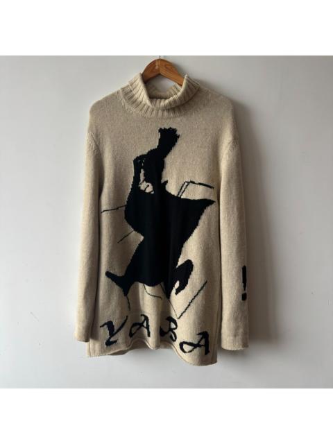 Yohji Yamamoto Yohji Yamamoto Samurai Sweater in light brown
