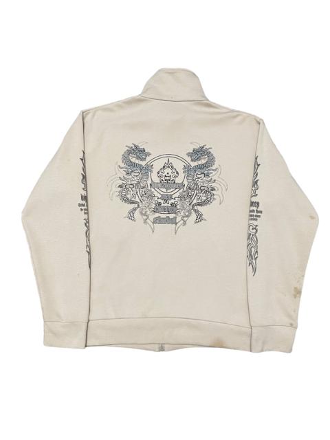 Other Designers Japanese Brand - Vintage Dig Deep Zippe Jacket Printed