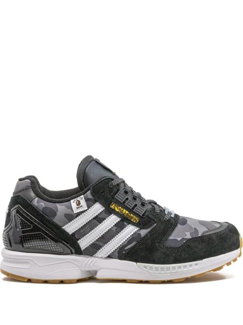 adidas ZX 8000 "BAPE x Undefeated - Black" sneakers