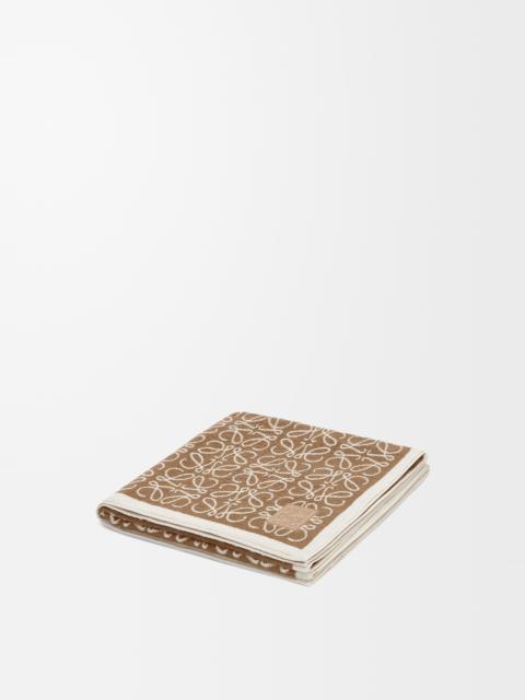 Loewe Anagram towel in cotton