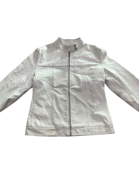 Other Designers If Six Was Nine × Japanese Brand × Le Grande Bleu (L.G.B.) - Urban Babe Genuine Leather Zipped Up Biker Jacket