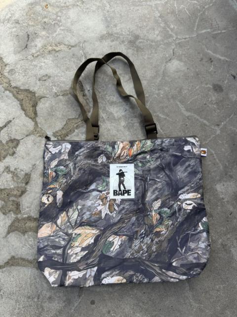 A BATHING APE® Bape TREE EDGE CAMO Tote bag