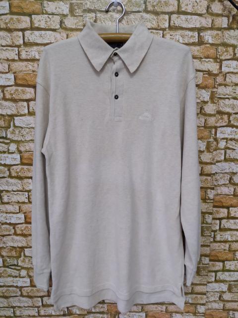 Burberry 90s BURBERRY OVERSIZED USA MADE NOVA POLO SWEATSHIRT (B546)