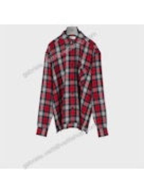 CELINE Celine Cashmere Shirt Black Men