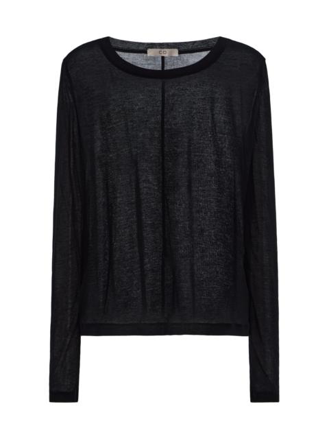 CO Cotton-Jersey T-Shirt black