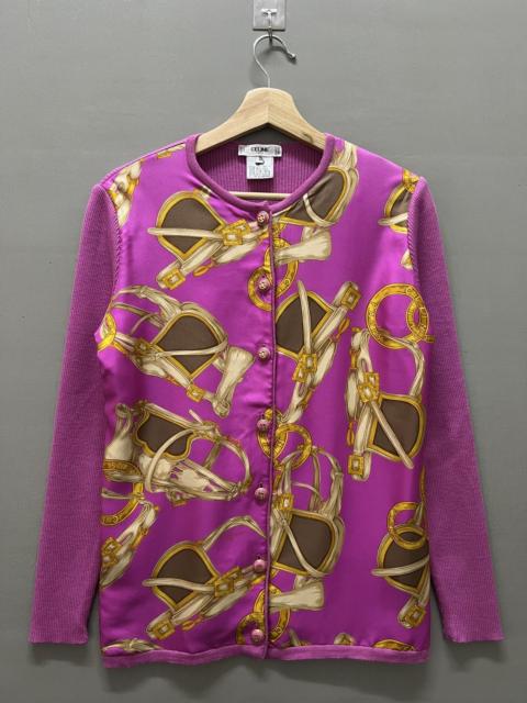 CELINE 💥 Authentic Celine Chains Silk Button Shirt