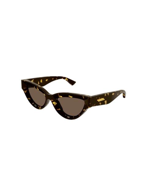 Bottega Veneta Bottega Veneta Brown Cat Eye Ladies Sunglasses BV1249S 002 53