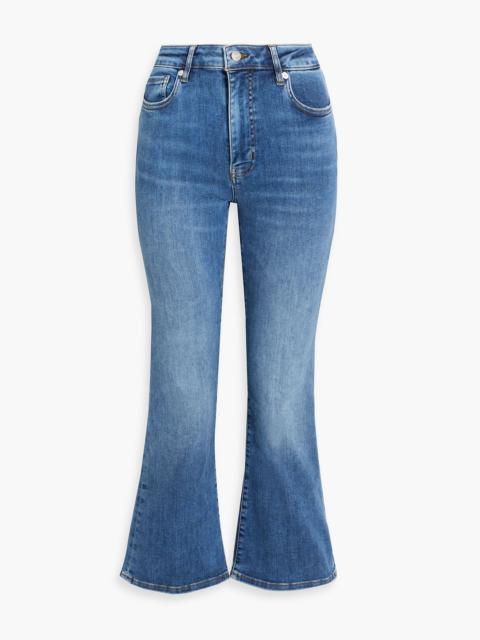 FRAME Le Crop Mini Boot cropped high-rise bootcut jeans