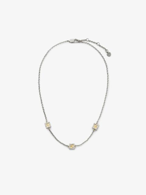 FENDI FF Cube Necklace