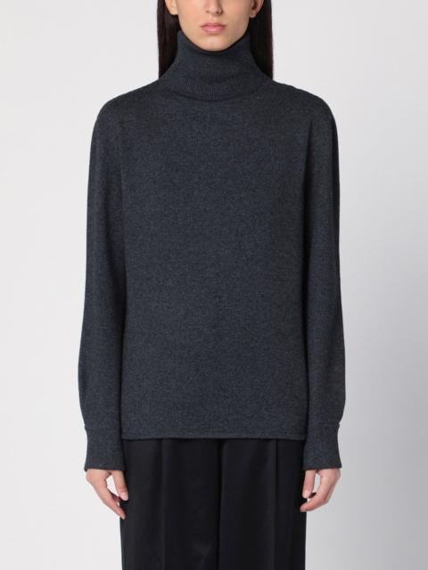 Givenchy Dark grey turtleneck with drawstring
