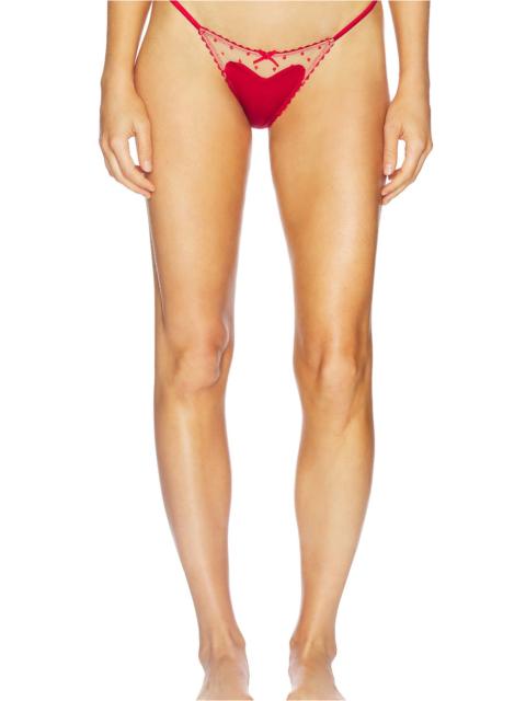 Fleur du Mal Amour Thong