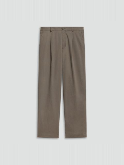 Theory Relaxed Pleat Pant in Moonsoft Cotton