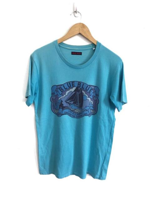 Other Designers Indigo - Iconic Blue Blue Japan Spell Out Shirt Kapital
