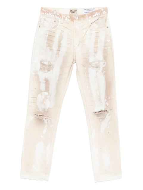 GALLERY DEPT. Gallery Dept. Paint-splatter Distressed Jeans