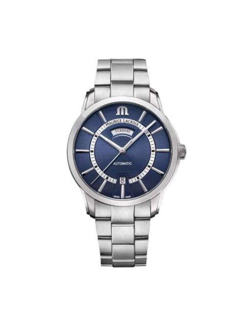 Other Designers Maurice Lacroix Pontos Automatic Blue Dial Men's Watch PT6358-SS00H-431-C