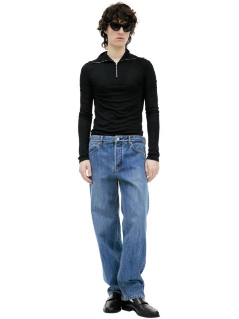Jil Sander STRAIGHT JEANS WITH PATCH