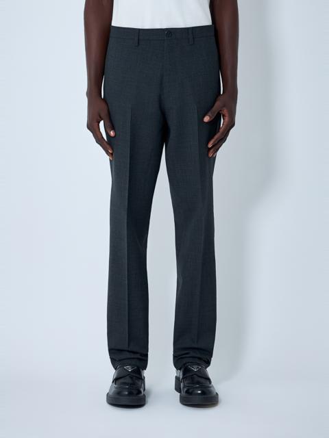 Prada Wool Tailored Pants