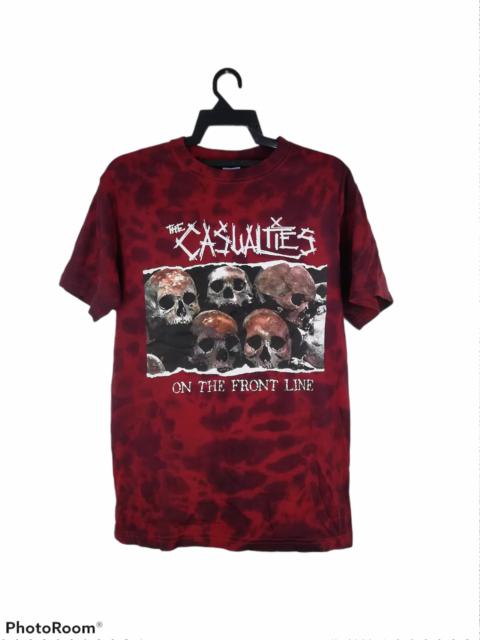 Other Designers Band Tees - The Casualties Punk Band Tie Dye