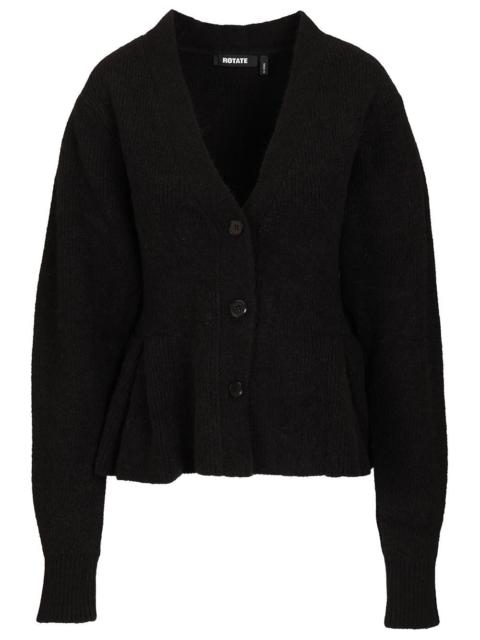 ROTATE Rotate Women Peplum Cardigan