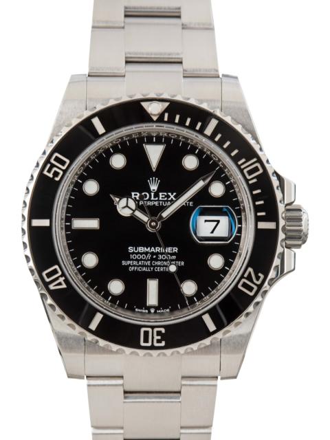 ROLEX Used Rolex Submariner Steel 126610 Black Dial