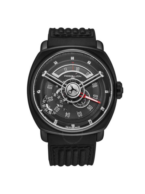 Rebellion - Rebellion Twenty One Automatic Black Dial Men's Watch RB.21.GMT.TI.T09
