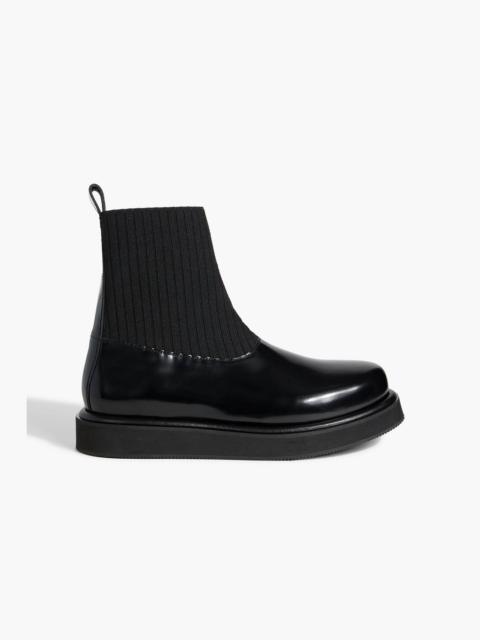 BY MALENE BIRGER Chayla patent-leather ankle boots