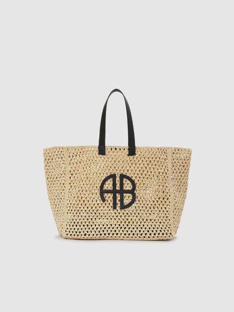 ANINE BING Large Rio Tote - Natural
