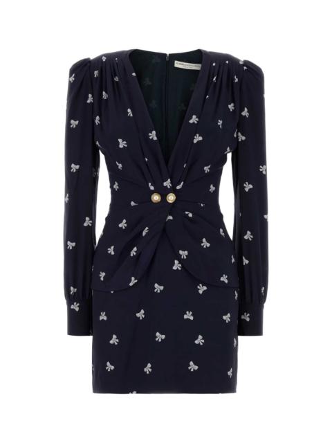 Alessandra Rich Alessandra Rich Women Printed Silk Mini Dress