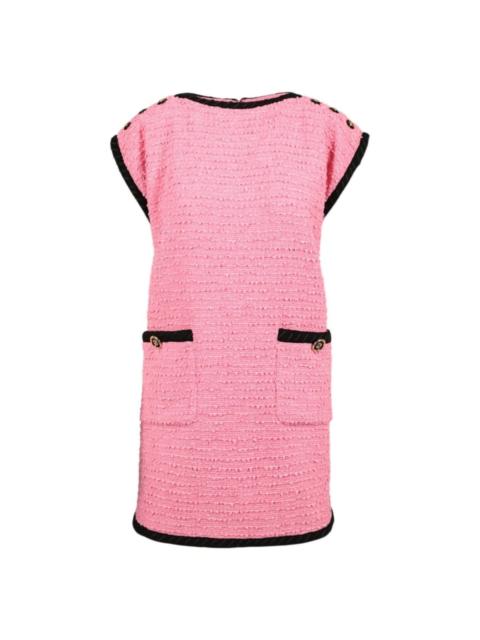 GUCCI Wool Blend Pink Shift Dress