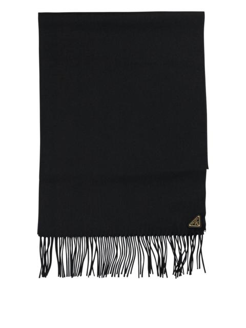 Prada Prada Silk And Cashmere Scarf