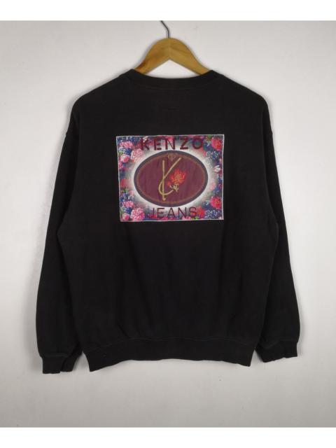 Other Designers Vintage - Vintage 90s Kenzo Sweatshirt Big Logo Kenzo Sweater