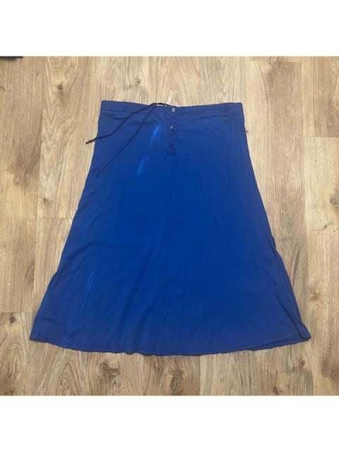 James Perse Bright Blue Midi Skirt