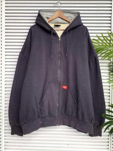 Other Designers Vintage - Vintage Thrash Dickies DROID Baggy Navy Zipper Hoodie