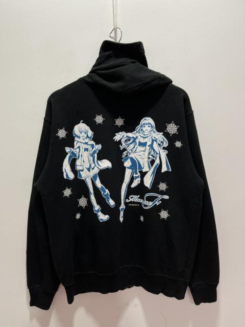 Other Designers Vintage - ANIME MACROSS 07 JAPANESE SCIENCE BIG LOGO PRINTED HODIE