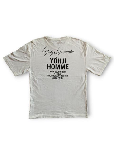 Yohji Yamamoto Staff Shirt Pour Homme Paris 2016