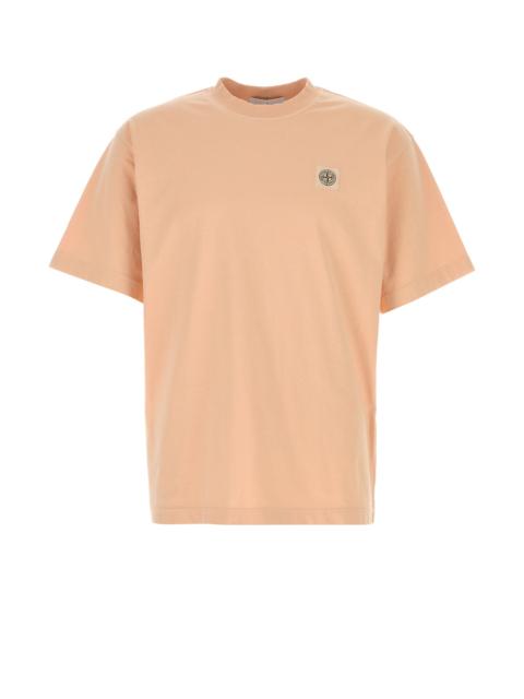 Stone Island Peach cotton t-shirt