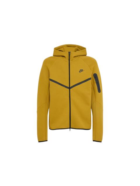 Nike Nike Tech Fleece Windrunner Full Zip Hoodie Ochre/Black