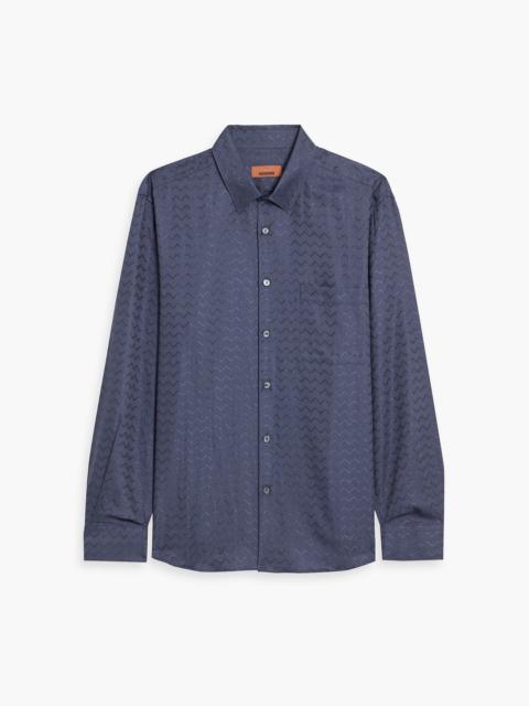 Missoni Cotton-blend jacquard shirt