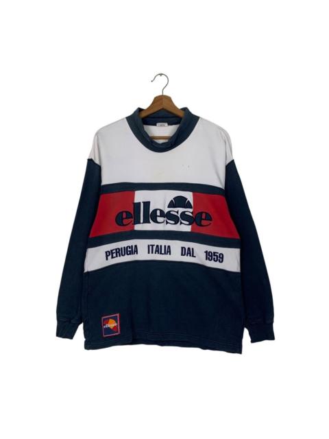 Other Designers Ellesse - 90’s ELLESE Embroidery Big Logo Sweater Jumper #3537-C162