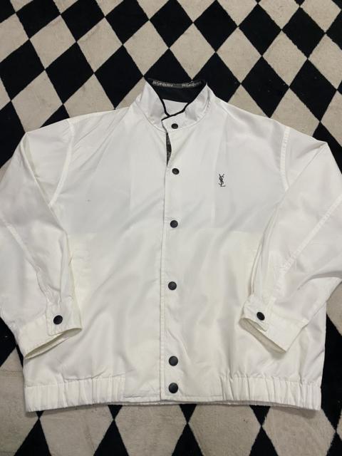 Other Designers Vintage - Yves Saint Laurent White Nyalon Jacket