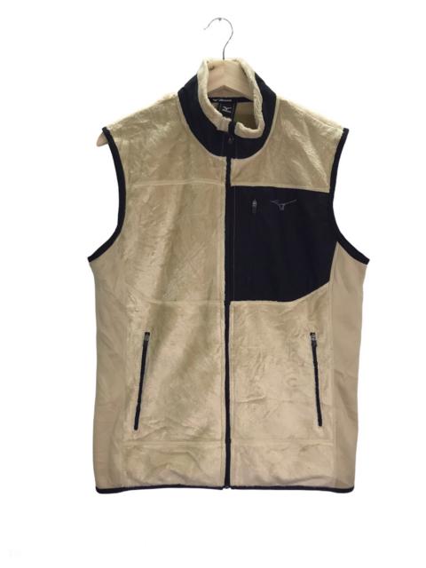 Other Designers Mizuno - Vintage Mizuno Sleveless Retro X fleece zip up Jacket