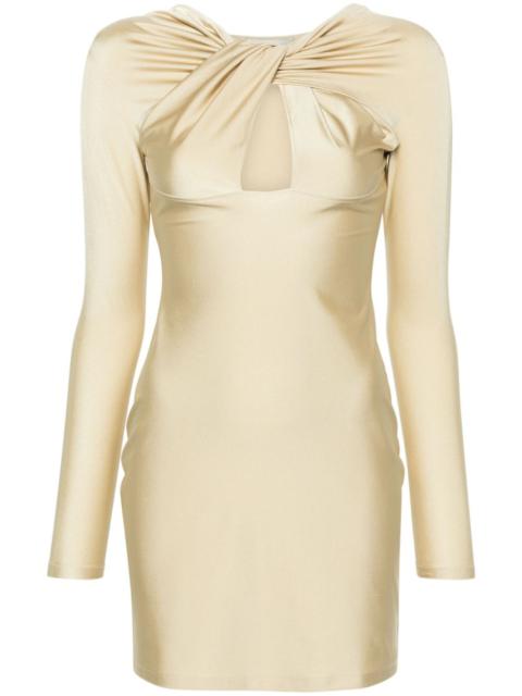 Coperni Women Twisted Cut-Out Mini Dress