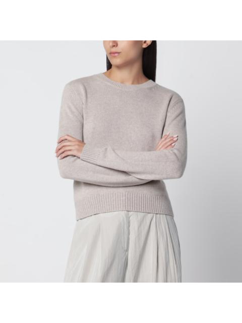 LISA YANG Lisa Yang Mable Crewneck Sweater In Sand Cashmere Women