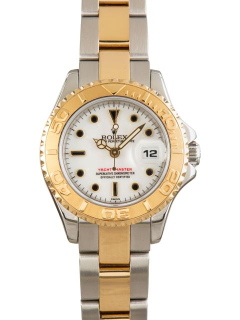 ROLEX Used Rolex Yacht-Master 69623 White Dial