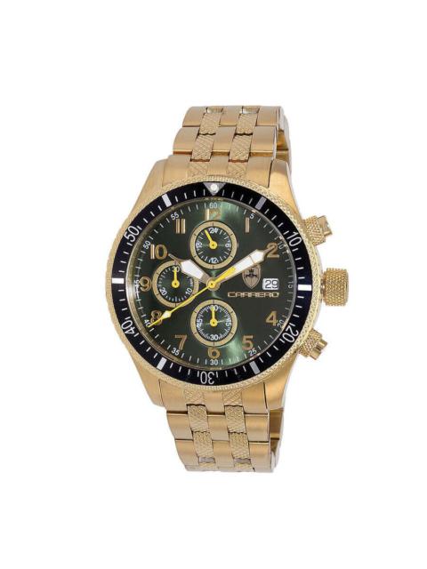 Torino Carrero - Torino Carrero LaserGraph Chronograph Quartz Green Dial Men's Watch CG17733GNJ