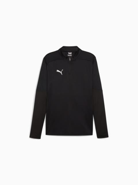 PUMA teamFINAL Quarter-Zip Men's Soccer Training Jacket