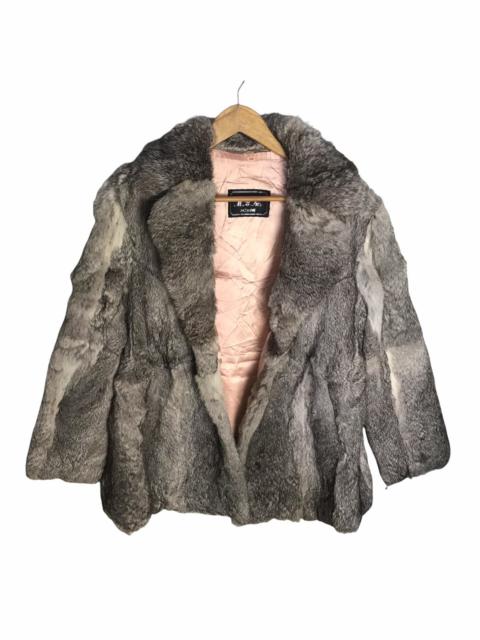 Vintage - M.n fur moonbat rabbit fur coat